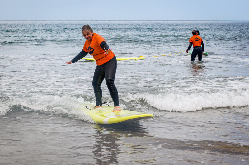 Le surf s'apprend à tout âge !