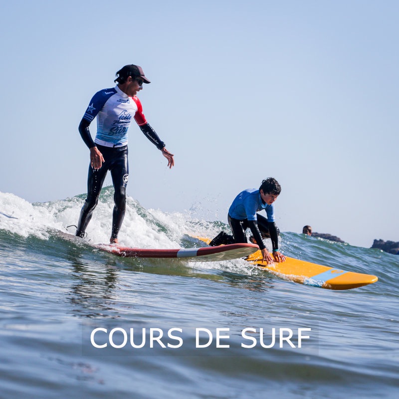 Cours et stages de surf avec l'école Surf Harmony, sur la plage de Longchamp, entre Saint-Briac-sur-mer et Saint-Lunaire, près de Saint-Malo et Dinard, en Bretagne. 