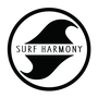 logo de surf harmony, ecole de surf et location, plage de longchamp, entre st-briac et st-lunaire, pres de st-malo, dinard, lancieux, dinan, rennes. 