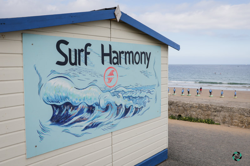 La cabane de l'école Surf Harmony.