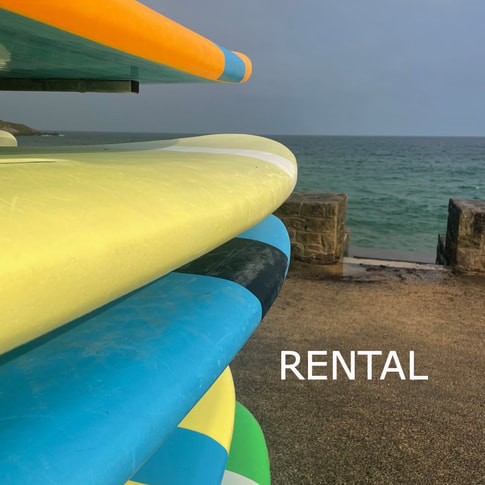 Rental surfboards, stand up paddle boards, bodyboards and wetsuit in Saint-Lunaire and Saint-Briac, near Dinard and Saint-Malo in Brittany.